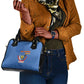 Afro DR Congo Football Shoulder Handbag Viva Les Leopards - Blue - African Pride