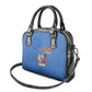 Afro DR Congo Football Shoulder Handbag Viva Les Leopards - Blue - African Pride
