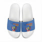 DR Congo Football Slide Sandals Go Champions Leopards - Blue