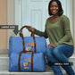 DR Congo Football Travel Bag Go Champions Leopards - Blue