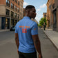 Custom DR Congo Football Zipper Polo Shirt Go Champions Leopards - Blue