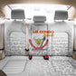 Afro DR Congo Football Back Car Seat Cover Viva Les Leopards - White - African Pride