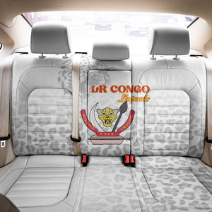 Afro DR Congo Football Back Car Seat Cover Viva Les Leopards - White - African Pride