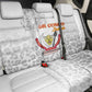 Afro DR Congo Football Back Car Seat Cover Viva Les Leopards - White - African Pride