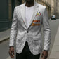 Custom DR Congo Football Blazer Go Champions Leopards - White