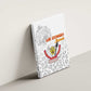 Afro DR Congo Football Canvas Wall Art Viva Les Leopards - White - African Pride