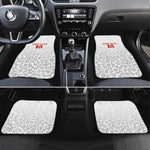 Afro DR Congo Football Custom Car Mats Viva Les Leopards - White - African Pride