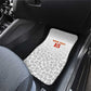 Afro DR Congo Football Custom Car Mats Viva Les Leopards - White - African Pride