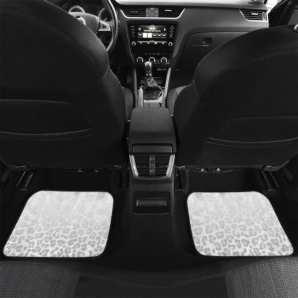 Afro DR Congo Football Custom Car Mats Viva Les Leopards - White - African Pride