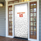 Custom DR Congo Football Door Cover Go Champions Leopards - White
