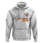 Afro DR Congo Football Custom Hoodie Viva Les Leopards - White - African Pride