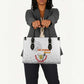 DR Congo Football Leather Bag Go Champions Leopards - White