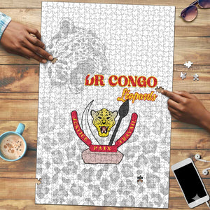 DR Congo Football Puzzle Go Champions Leopards - White
