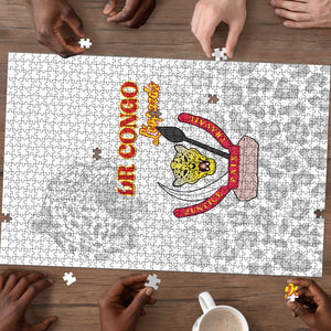 DR Congo Football Puzzle Go Champions Leopards - White