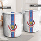Afro DR Congo Football Laundry Basket Leopards Never Give Up - African Pride