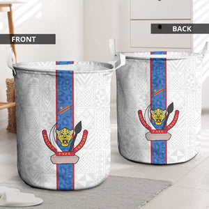 Afro DR Congo Football Laundry Basket Leopards Never Give Up - African Pride