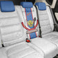 Afro DR Congo Football Back Car Seat Cover Leopards Never Give Up - African Pride
