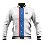 Afro DR Congo Football Custom Baseball Jacket Leopards Never Give Up - African Pride