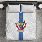 Afro DR Congo Football Bedding Set Leopards Never Give Up - African Pride