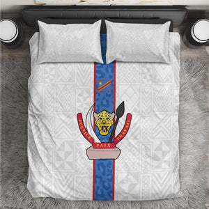 Afro DR Congo Football Bedding Set Leopards Never Give Up - African Pride