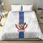 Afro DR Congo Football Bedding Set Leopards Never Give Up - African Pride