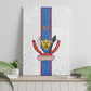 Afro DR Congo Football Canvas Wall Art Leopards Never Give Up - African Pride