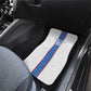 Afro DR Congo Football Custom Car Mats Leopards Never Give Up - African Pride
