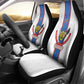 Afro DR Congo Football Car Seat Cover Leopards Never Give Up - African Pride