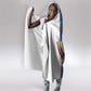 Afro DR Congo Football Hooded Blanket Leopards Never Give Up - African Pride