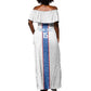 Afro DR Congo Football Custom Off Shoulder Maxi Dress Leopards Never Give Up - African Pride