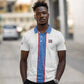 Afro DR Congo Football Custom Polo Shirt Leopards Never Give Up - African Pride