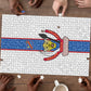DR Congo Football Puzzle Leopards Mix Kuba Raffia Pattern