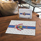 DR Congo Football Puzzle Leopards Mix Kuba Raffia Pattern
