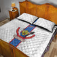 Afro DR Congo Football Quilt Bed Set Leopards Never Give Up - African Pride