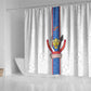 Afro DR Congo Football Shower Curtain Leopards Never Give Up - African Pride