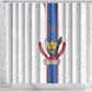Afro DR Congo Football Shower Curtain Leopards Never Give Up - African Pride