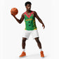 Sao Tome and Principe Football Custom Basketball Jersey Sporty Style - Green Color - African Pride