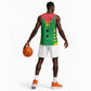 Sao Tome and Principe Football Custom Basketball Jersey Sporty Style - Green Color - African Pride