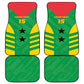 Sao Tome and Principe Football Custom Car Mats Sporty Style - Green Color