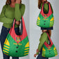 Sao Tome and Principe Football Custom Grocery Bag Sporty Style - Green Color