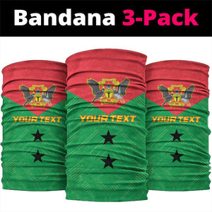Sao Tome and Principe Football Custom Neck Gaiter Sporty Style - Green Color LT15