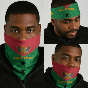 Sao Tome and Principe Football Custom Neck Gaiter Sporty Style - Green Color LT15