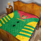 Sao Tome and Principe Football Custom Quilt Sporty Style - Green Color