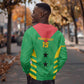 Sao Tome and Principe Football Custom Sweatshirt Sporty Style - Green Color