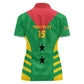 Sao Tome and Principe Football Custom Women Polo Shirt Sporty Style - Green Color