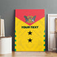 Sao Tome and Principe Football Custom Canvas Wall Art Sporty Style - Yellow Color