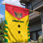 Sao Tome and Principe Football Custom Garden Flag Sporty Style - Yellow Color