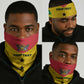 Sao Tome and Principe Football Custom Neck Gaiter Sporty Style - Yellow Color LT15