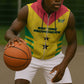 Sao Tome and Principe Football Custom Sleeveless Zip Hoodie Sporty Style - Yellow Color - African Pride