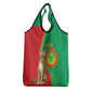 Personalized Mauritania Grocery Bag Felis Lybica - Islamic Mix African Pattern